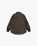 Kappy Shirt Brown / O/S Pigment Corduroy Shirt - Brown