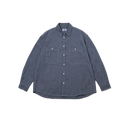 Kappy U LS Button Down Shirt 2 Pocket Denim Shirt