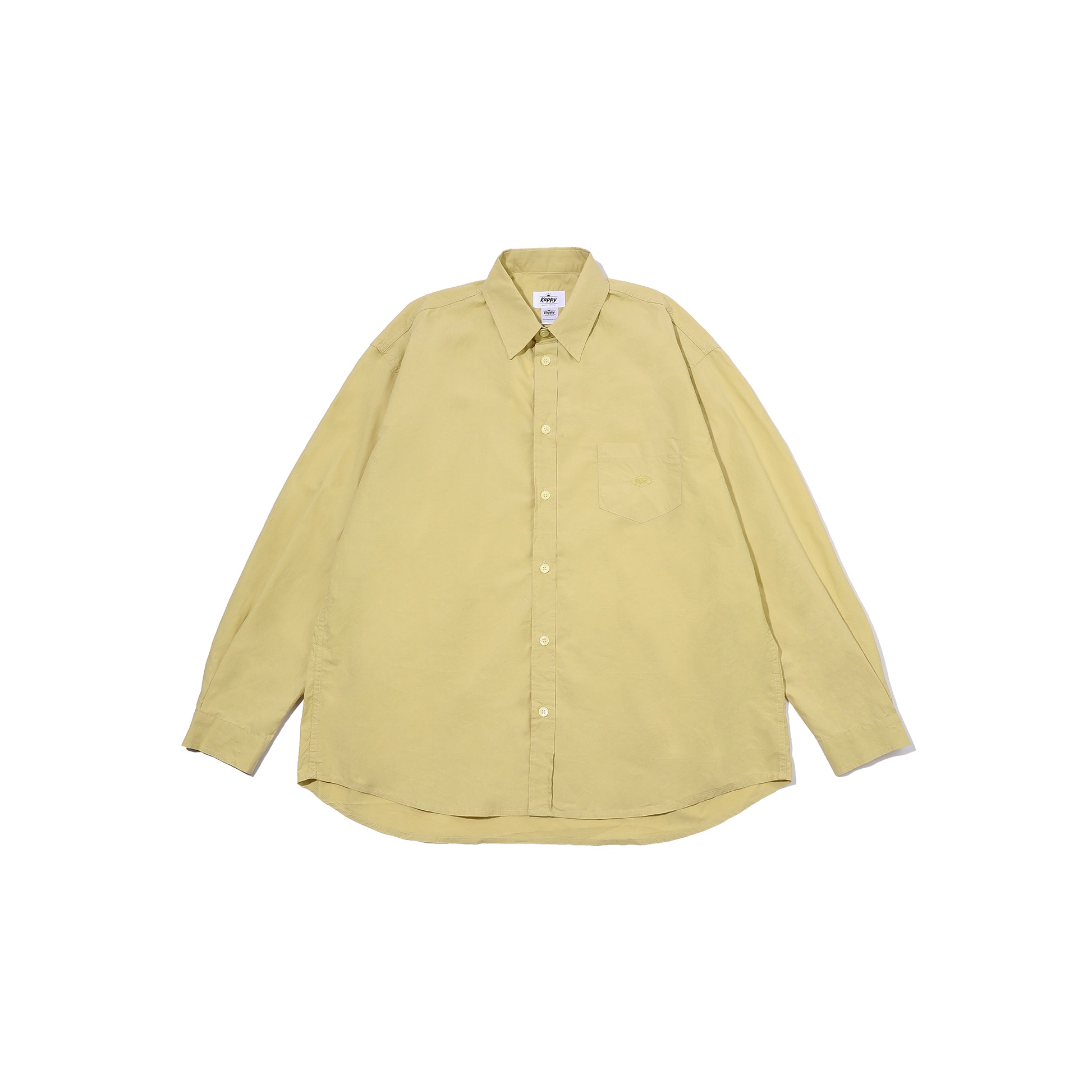 Kappy U LS Button Down Shirt Butter Relaxed Cotton Shirt