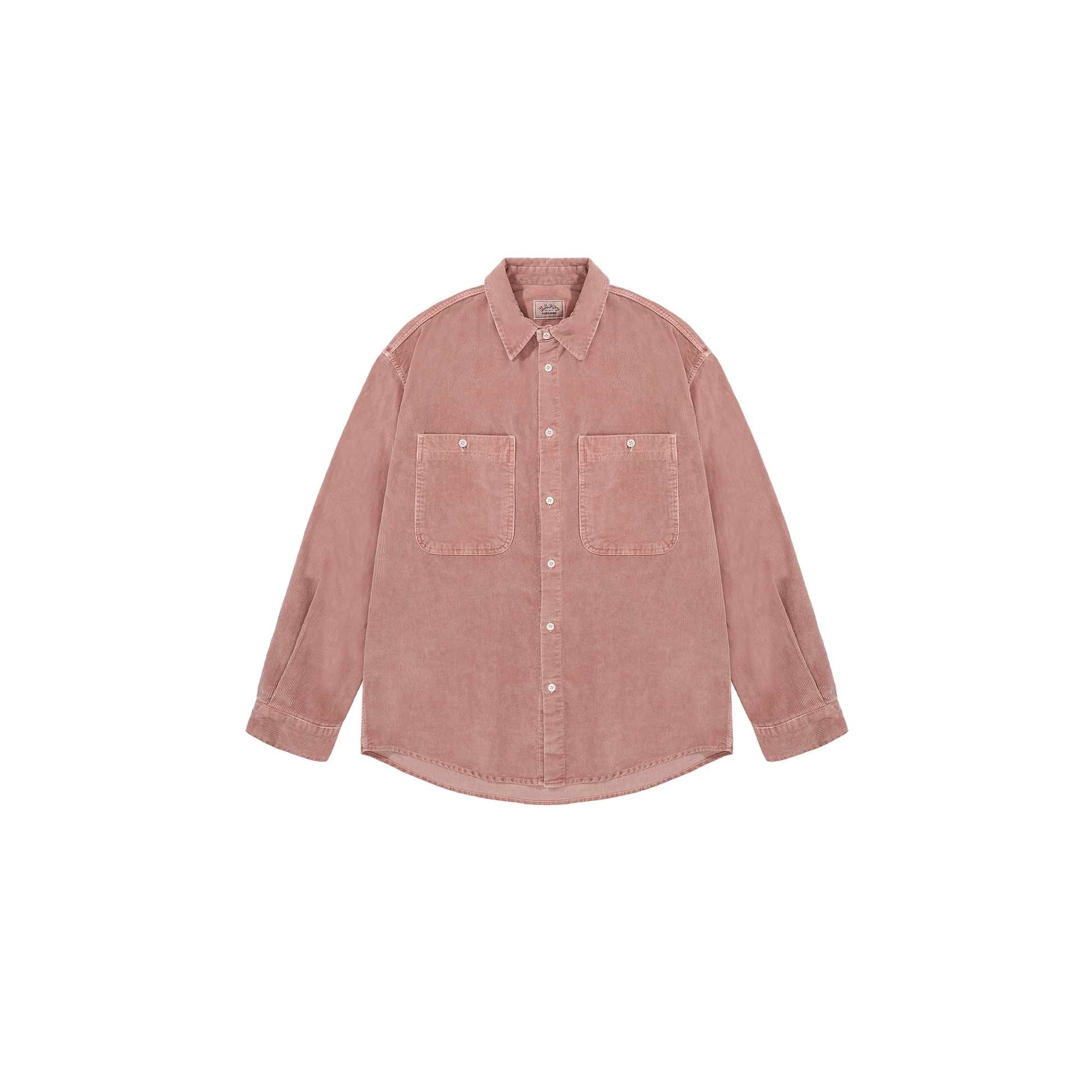 Kappy U LS Button Down Shirt Pigment Corduroy Shirt