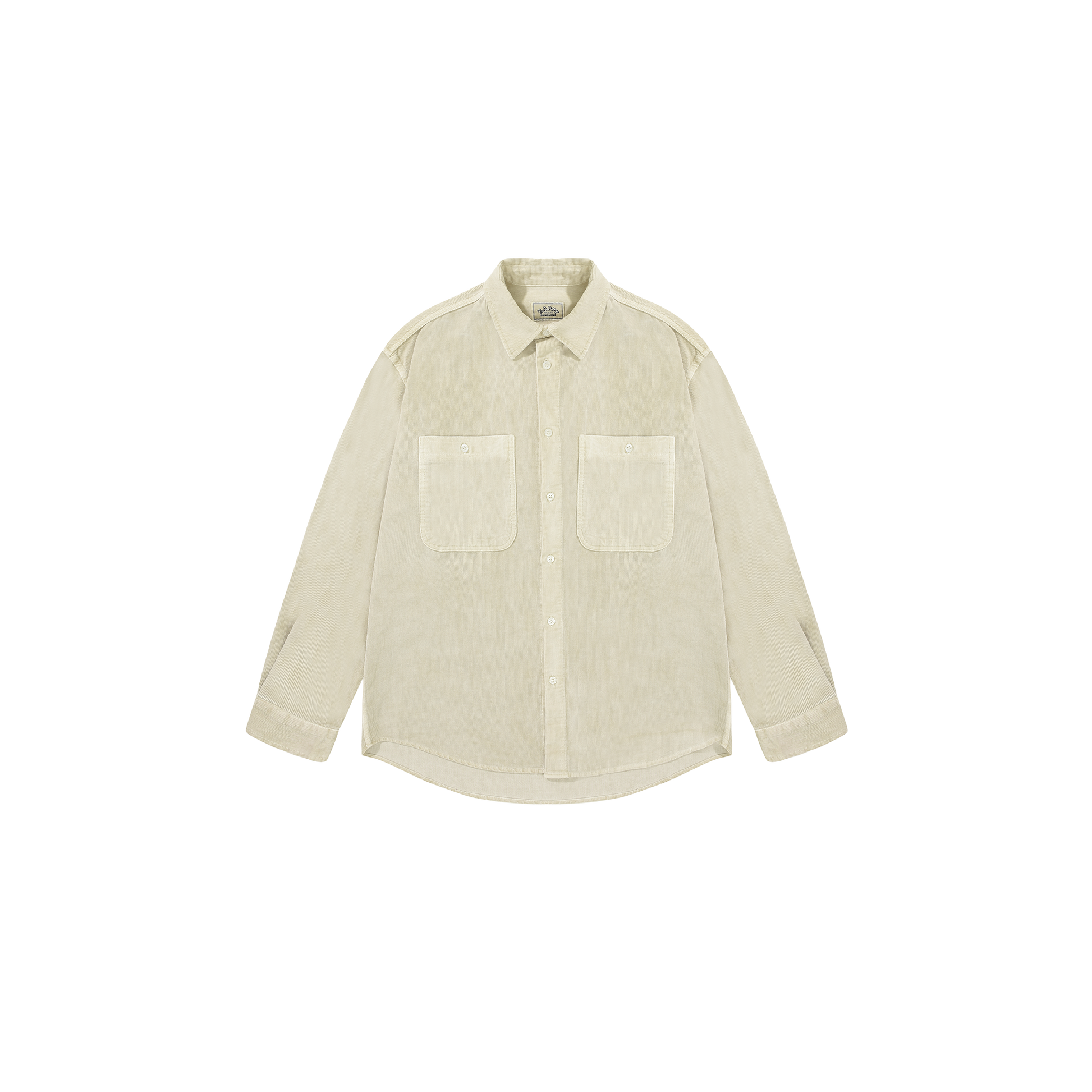 Kappy U LS Button Down Shirt Pigment Corduroy Shirt