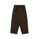 Kappy U Pants Brown Two Tuck Wide Denim Pants