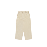 Kappy U Pants Cream One Tuck Fatigue Corduroy Pants