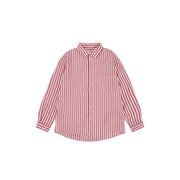 Kappy U Shirt Melange Stripe Shirt - Red