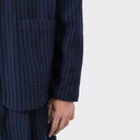 Kardo M Blazer Hugh 2.0 Blazer, Blue Black Stripe