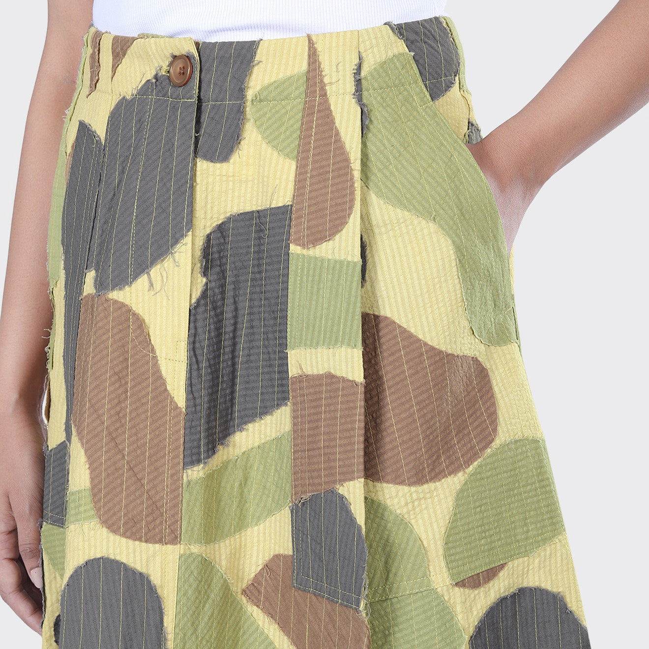 Kardo W Skirt Yuki Skirt, Patchwork Camo