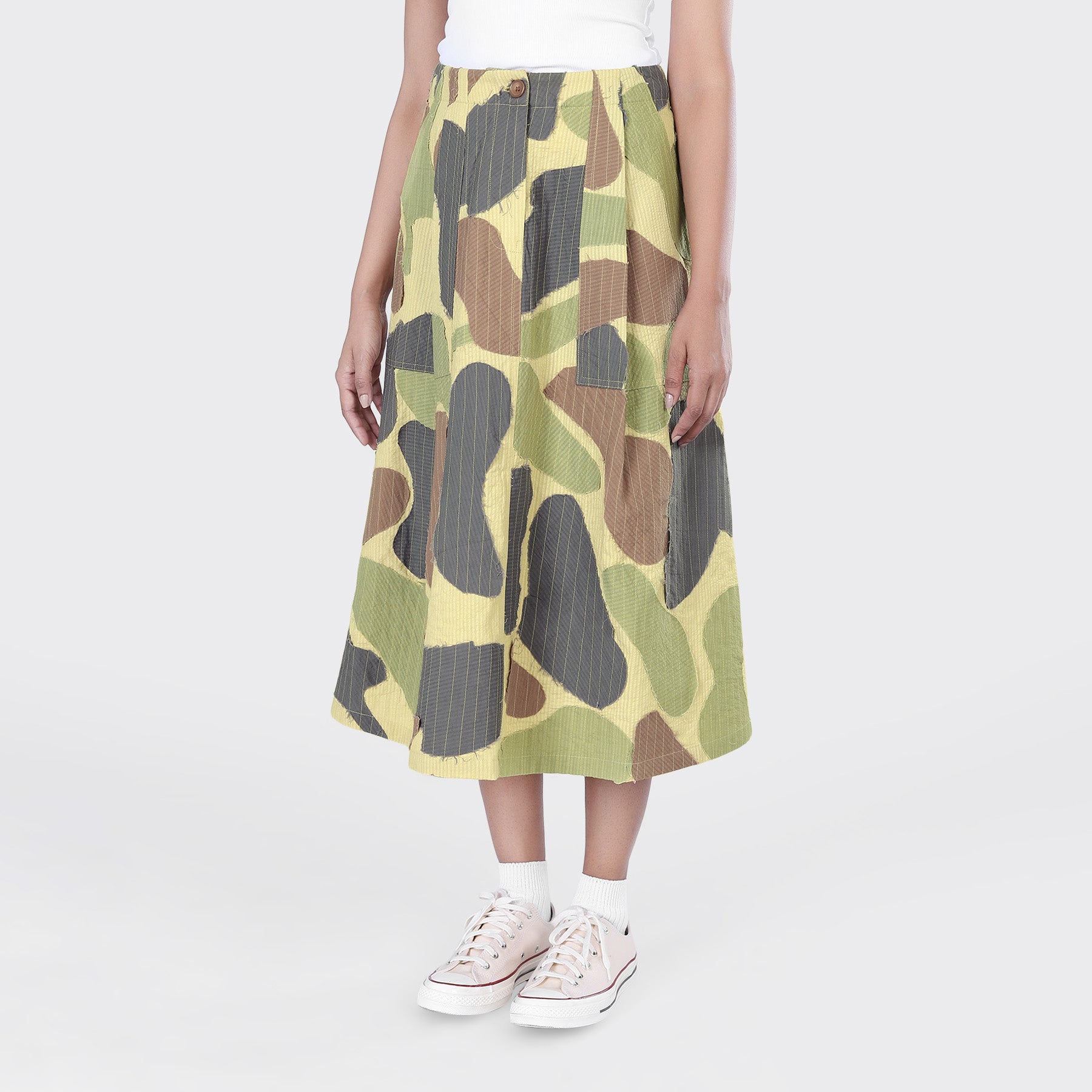 Kardo W Skirt Yuki Skirt, Patchwork Camo