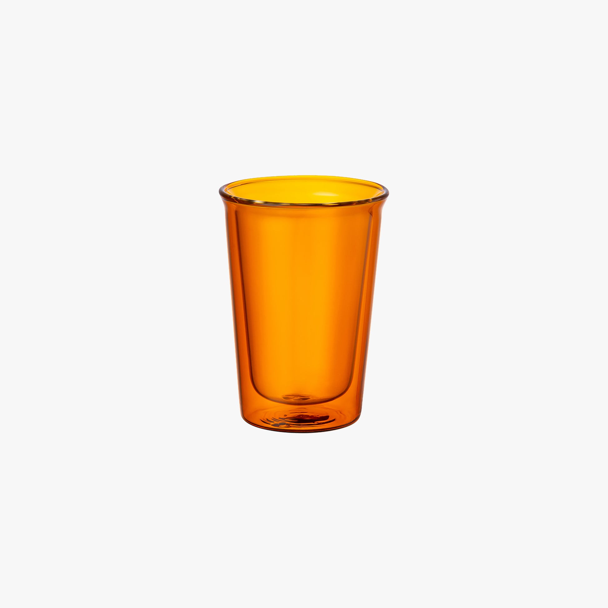 Kinto PANTRY - Home Cast Amber Double Wall Glass
