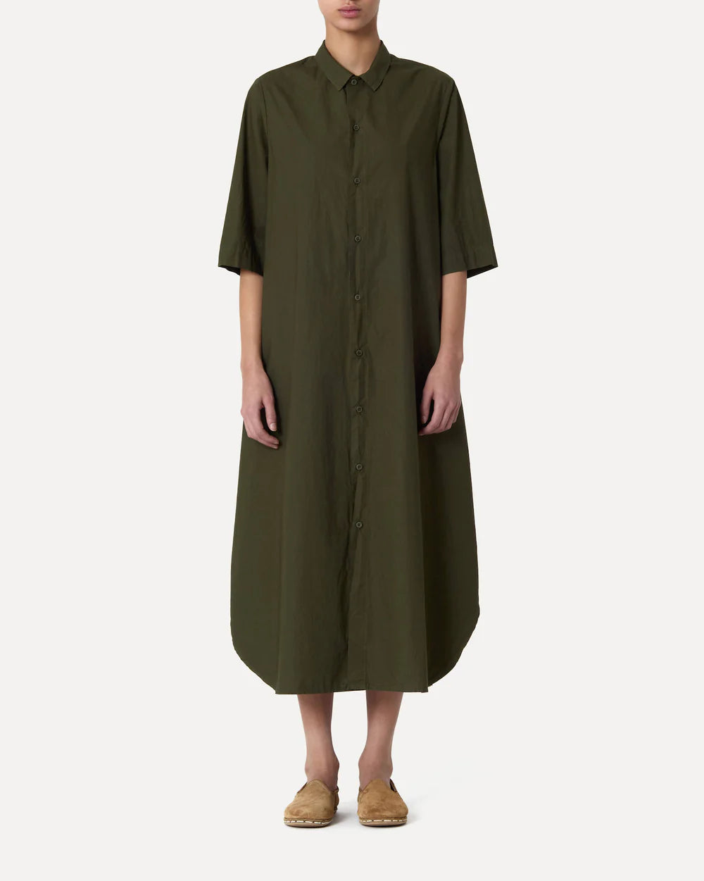 Labo Art Dress Abito Acca Clara Dress, Olive