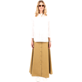 Labo Art W Skirt Gonna Megan Skirt, Biscotto / Beige