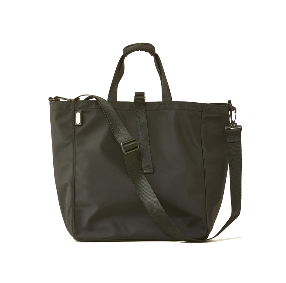 Lambertson Truex U Bags Large Harrison Tote NYLON SPORT, Black