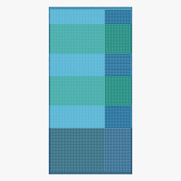 Lateral Objects towel Blue Fields Large