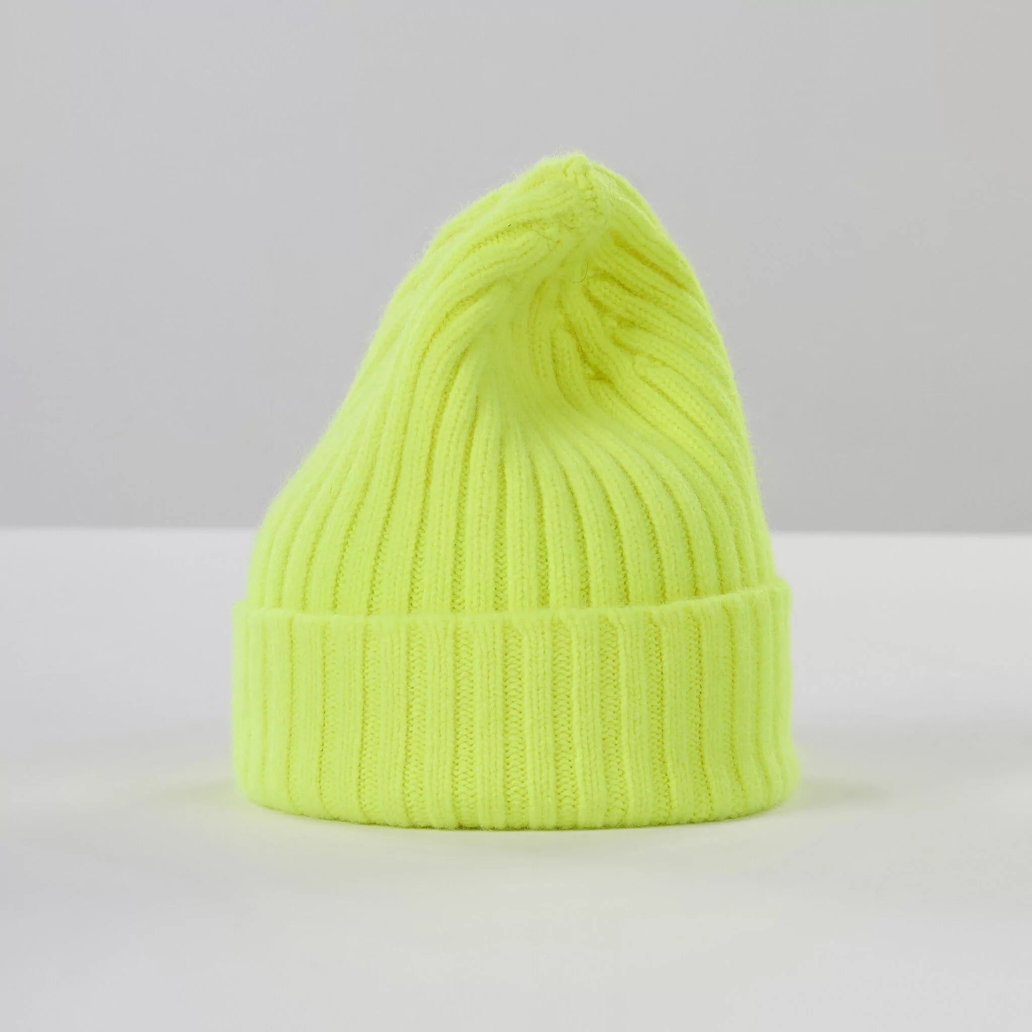 Le Bonnet Beanie Large Beanie, Fluo Yellow