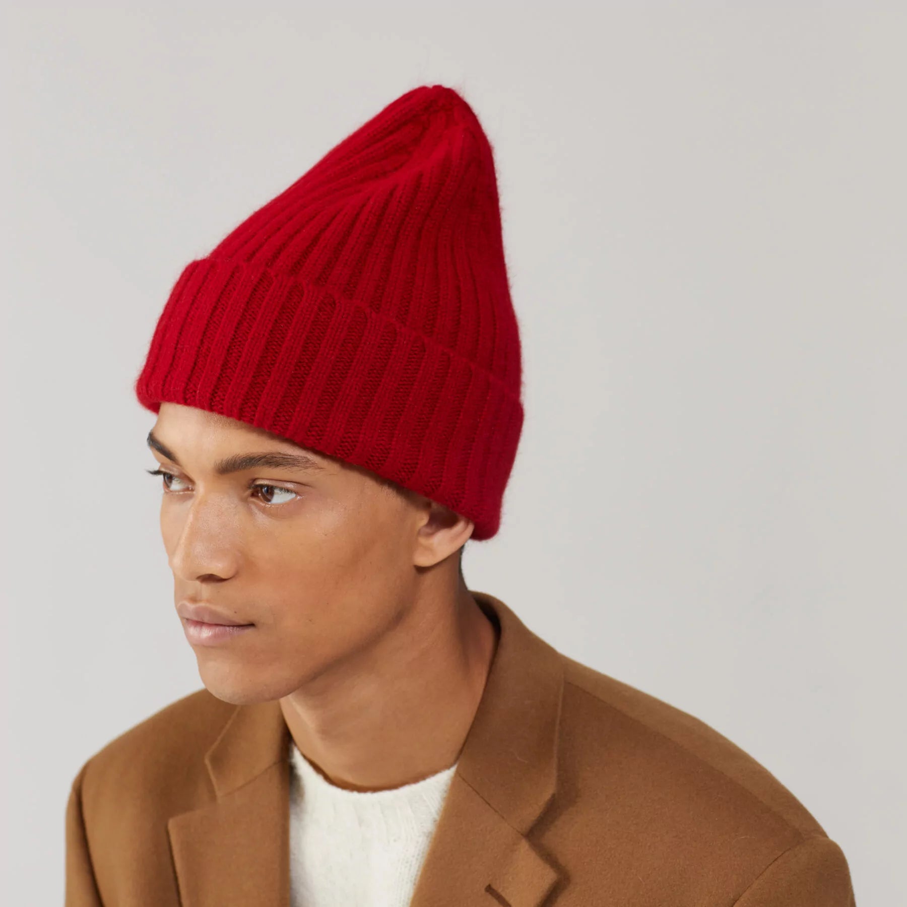 Le Bonnet Beanie Large Beanie, Framboise