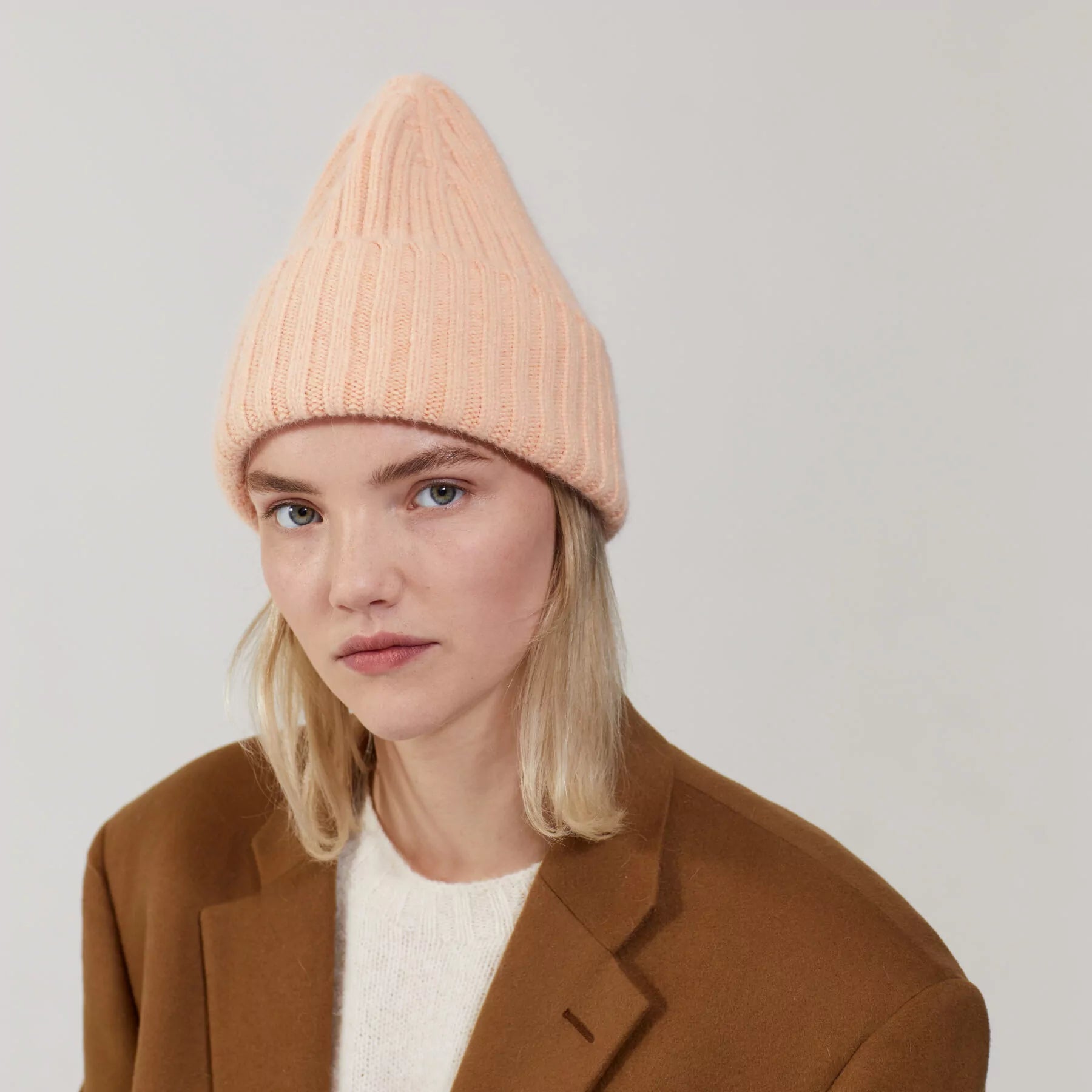 Le Bonnet Beanie Large Beanie, Peach