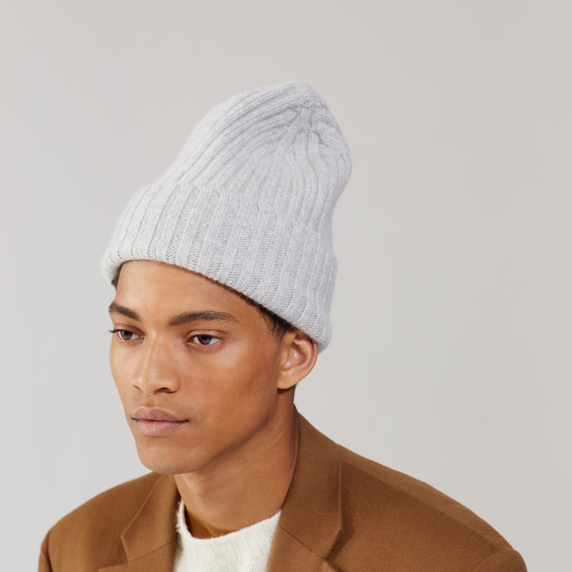 Le Bonnet Beanie Large Beanie, Silver
