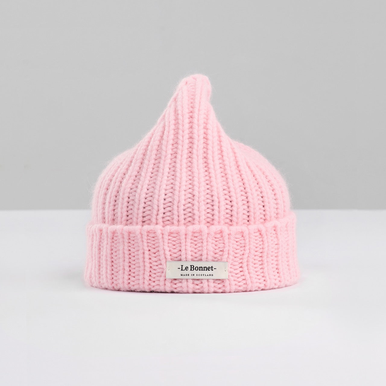 Le Bonnet Beanie Logo Beanie, Blush