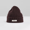 Le Bonnet Beanie Logo Beanie, Espresso
