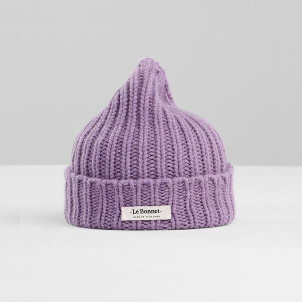 Le Bonnet Beanie Logo Beanie, lavender