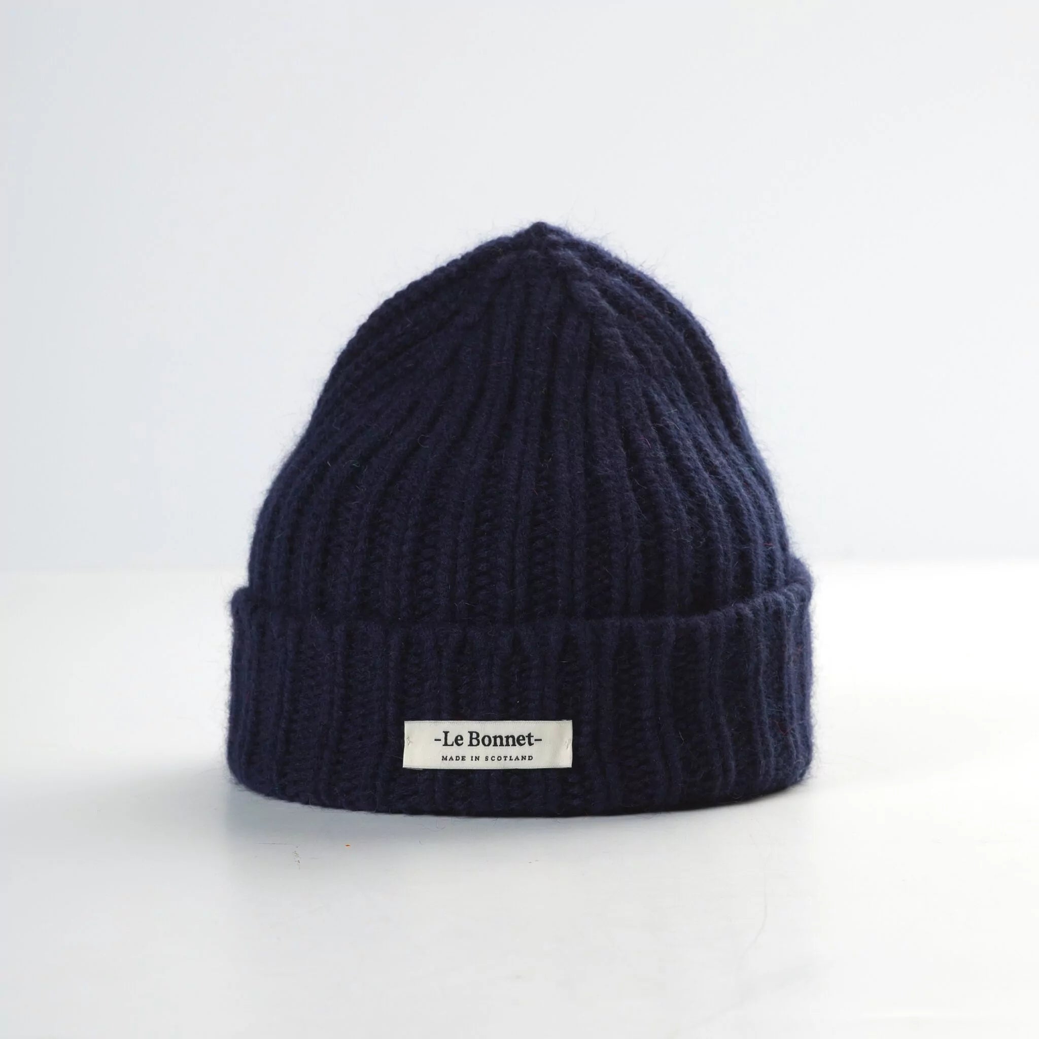 Le Bonnet Beanie Logo Beanie, Midnight