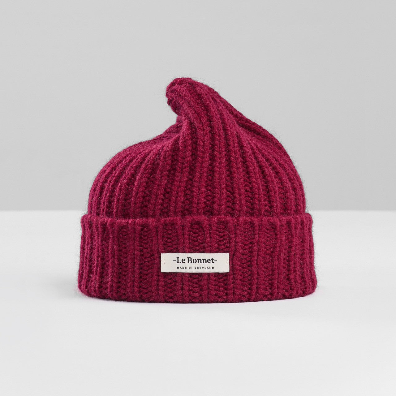 Le Bonnet Beanie Logo Beanie, Wine
