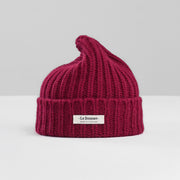 Le Bonnet Beanie Logo Beanie, Wine