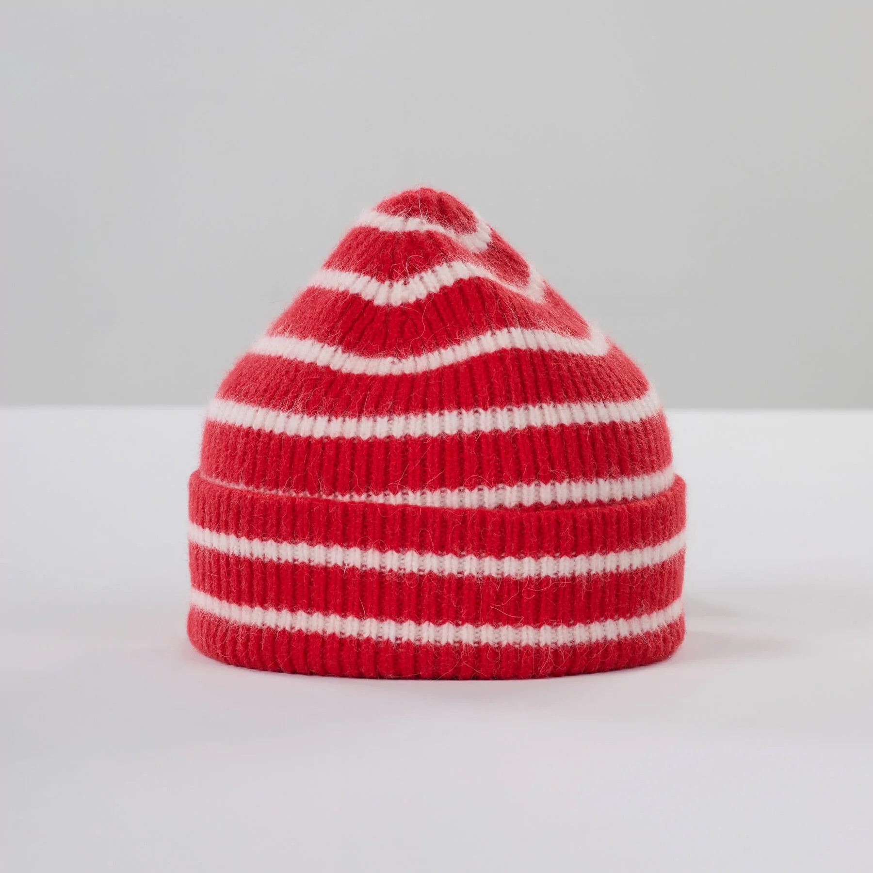 Le Bonnet U Beanie Beanie, Crimson Stripe