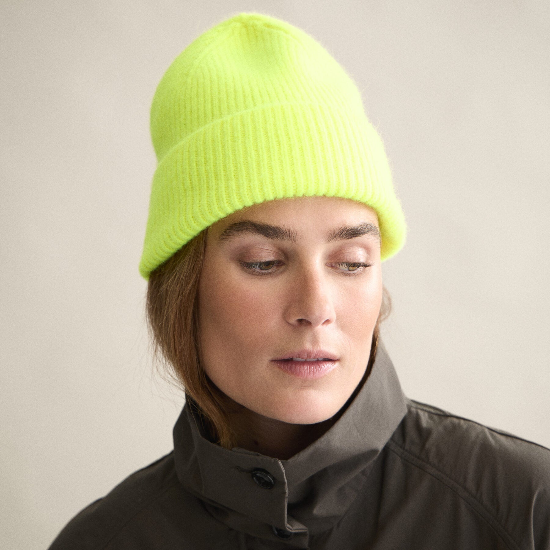 Le Bonnet U Beanie Beanie, Fluo Yellow