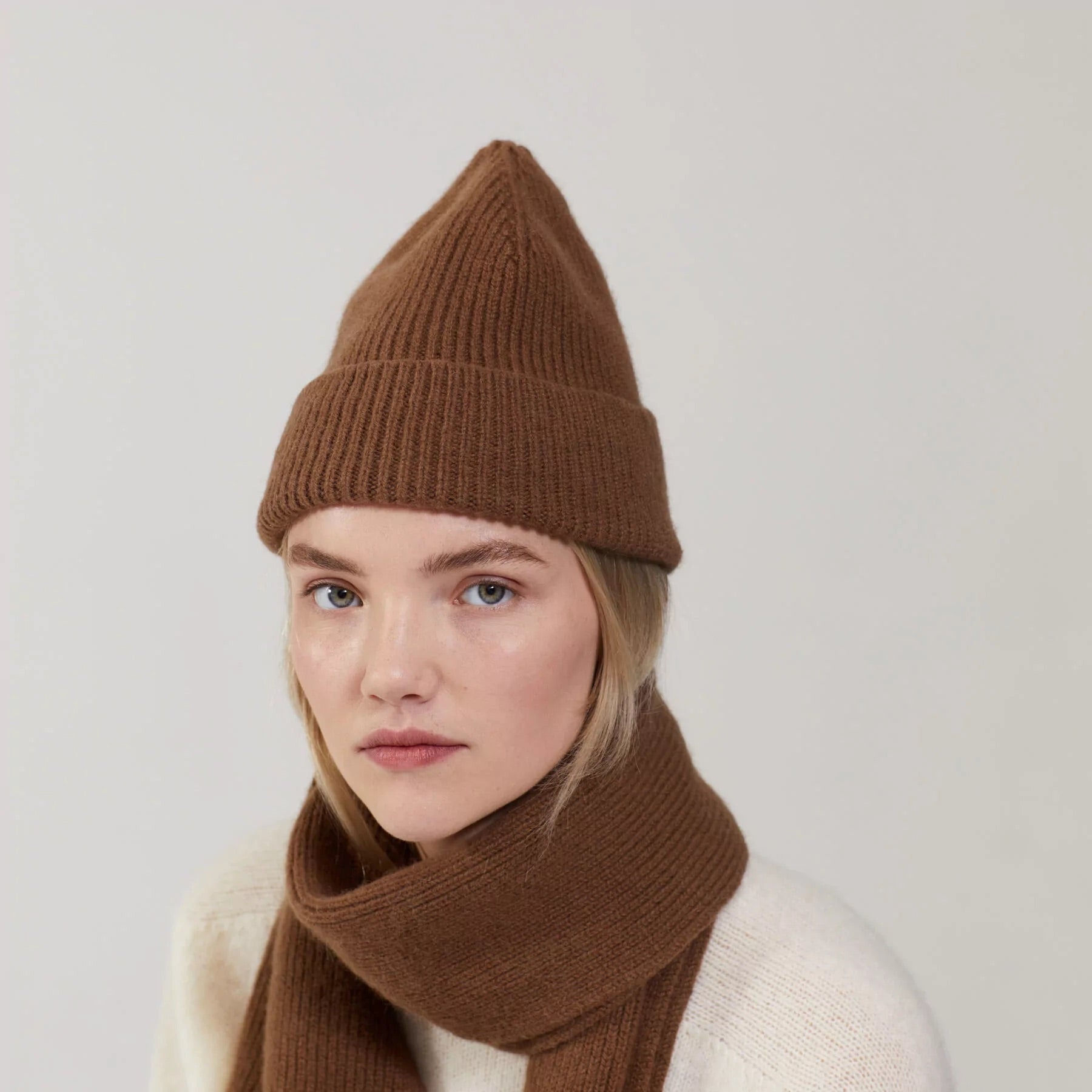 Le Bonnet U Beanie Beanie, Walnut