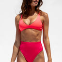 Left On Friday Swimwear Top Plunge Top