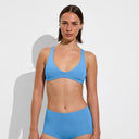 Left On Friday Swimwear Top Plunge Top