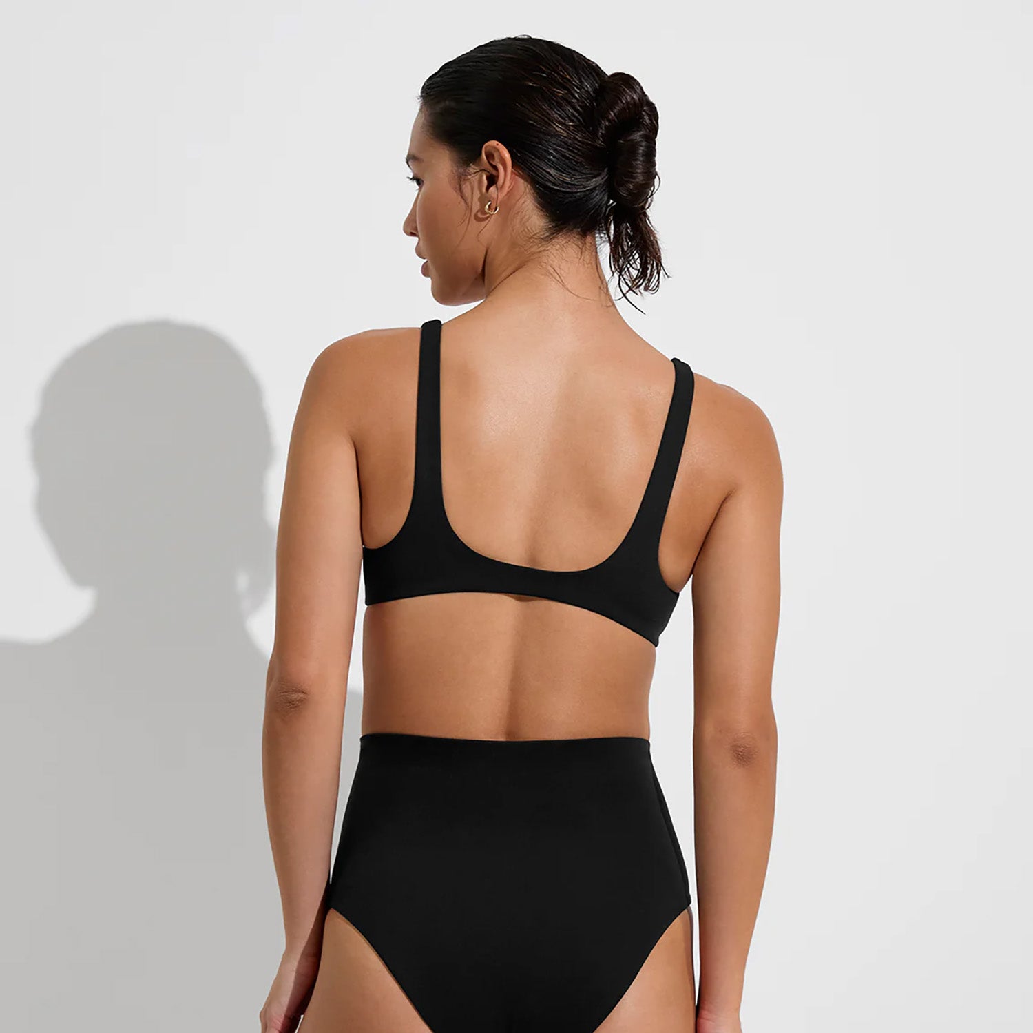 Left On Friday Swimwear Top Plunge Top