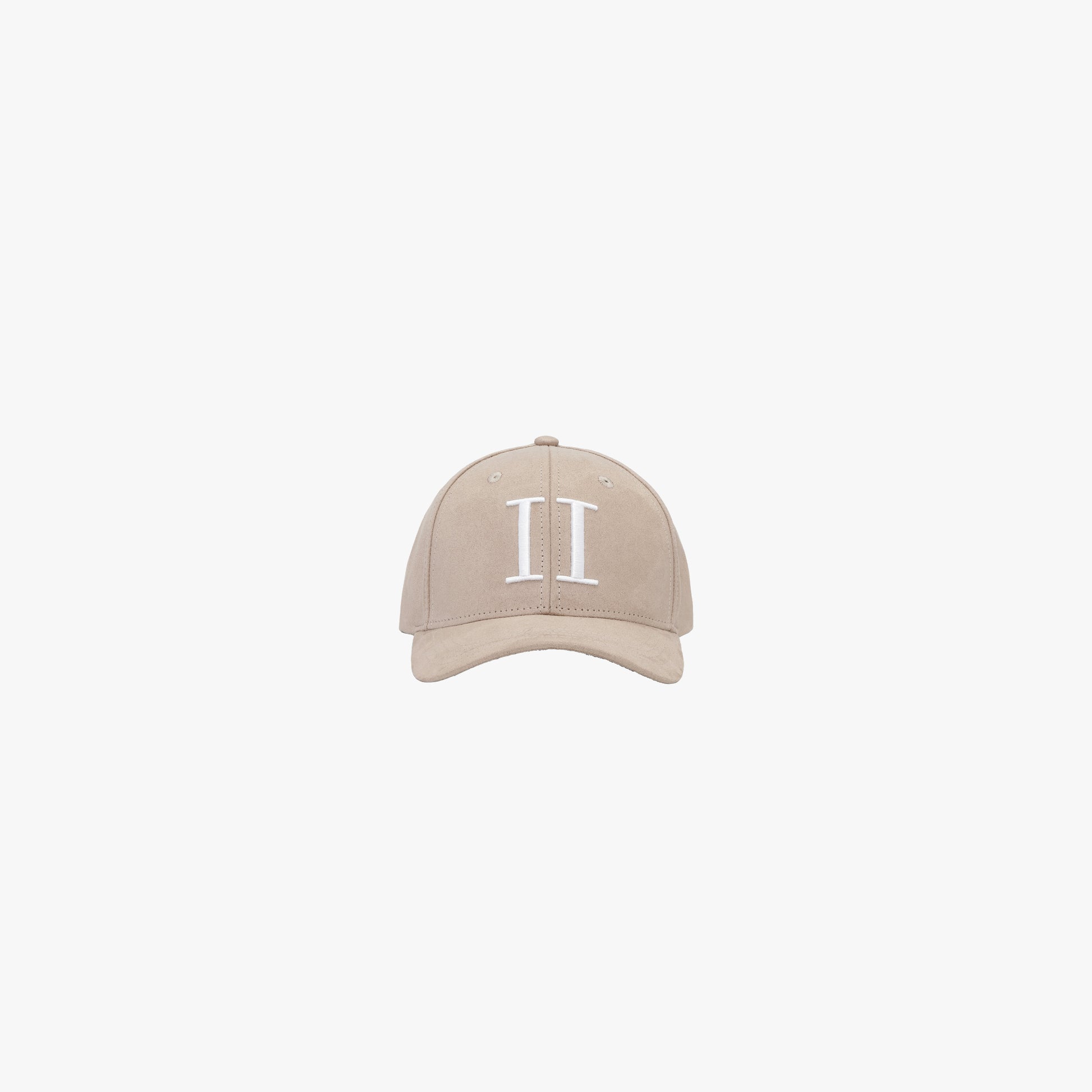 Les Deux ACCESSORIES Encore Suede Baseball Cap-Dark Sand