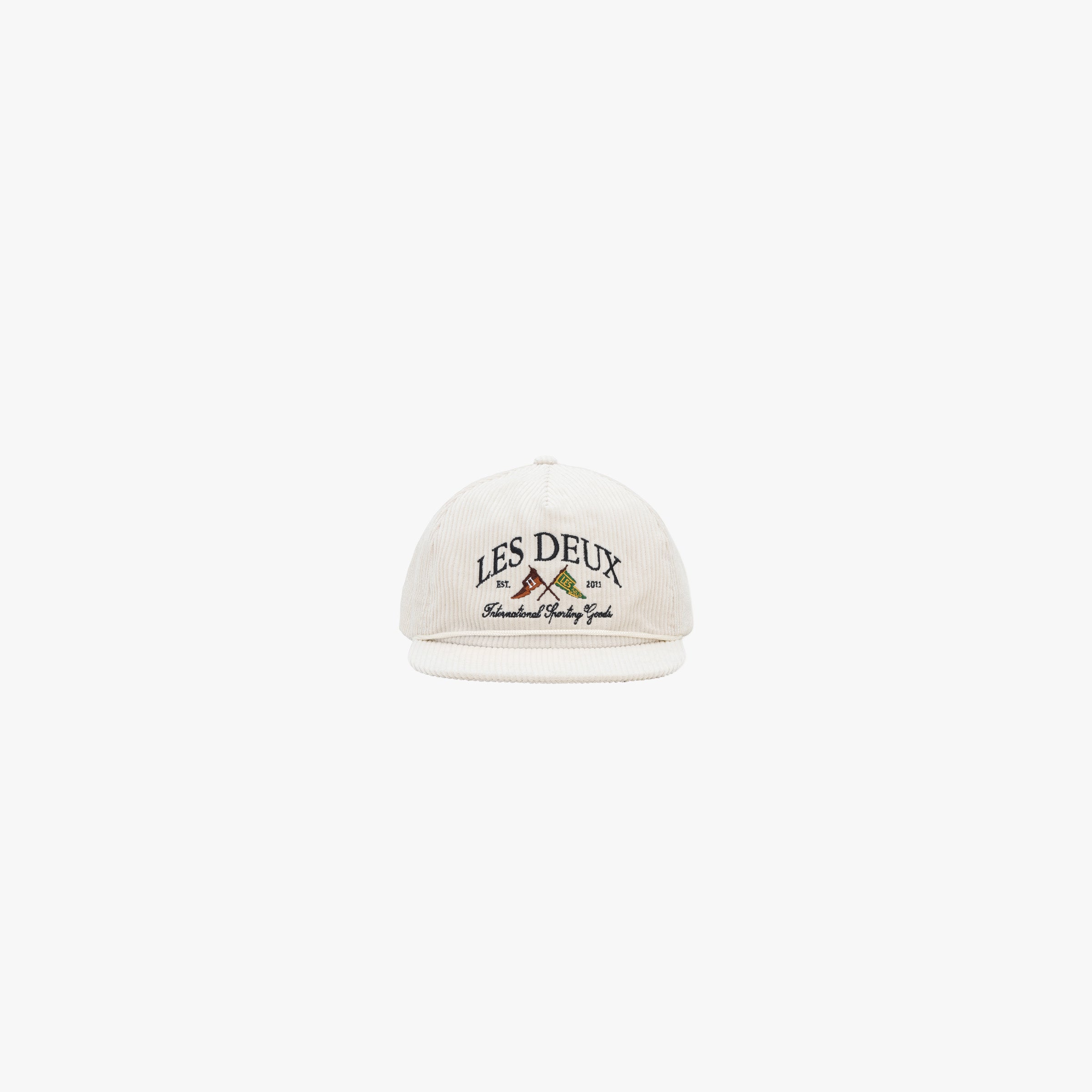 Les Deux ACCESSORIES Ivory / One size Ivy League Corduroy Cap-Ivory