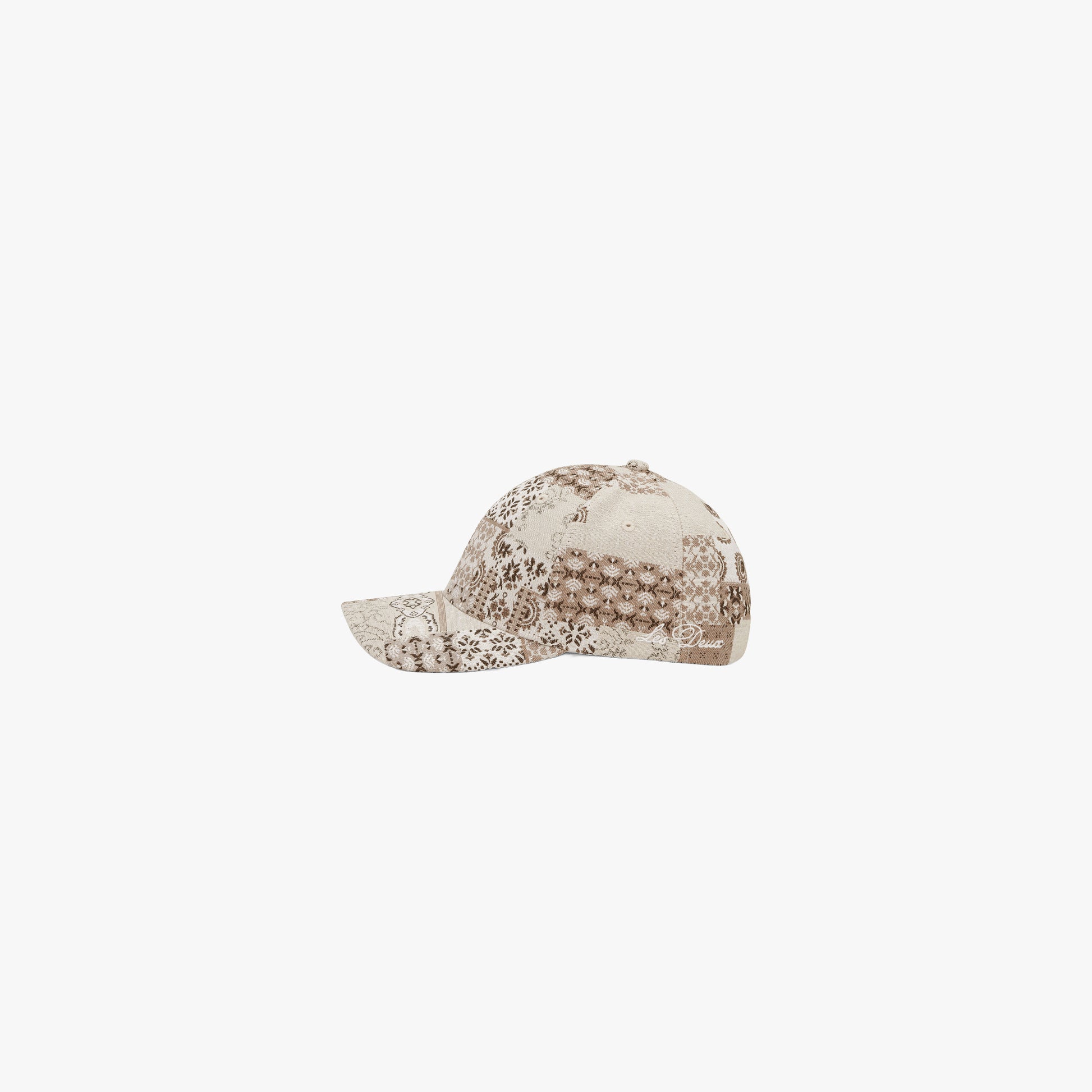 Les Deux ACCESSORIES Light Sand / One size Patchwork Jacquard Baseball Cap