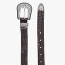 Les Deux ACCESSORIES Westen Croco Leather Belt