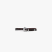 Les Deux ACCESSORIES Westen Croco Leather Belt