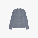 Les Deux KNITWEAR Gerald Ls Knitted Shirt-Dark Denim Blue