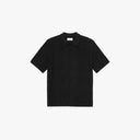 Les Deux KNITWEAR Hector Pointelle Ss Shirt-Black