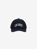 Les Deux M Hat O/S Collage Baseball Cap - Dark Navy Blue