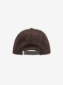 Les Deux M Hat O/S Core Herringbone Baseball Cap - Mole Brown