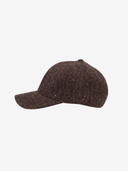 Les Deux M Hat O/S Core Herringbone Baseball Cap - Mole Brown