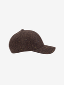 Les Deux M Hat O/S Core Herringbone Baseball Cap - Mole Brown