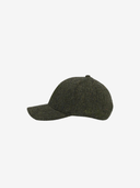 Les Deux M Hat O/S Core Herringbone Baseball Cap - Rifle Green