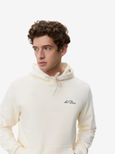 Les Deux M Hoodie Signature Print Hoodie - Light Ivory