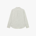 Les Deux M LS Button Down Shirt Kristian Linen B.D. Shirt, Light Ivory/Lichen Green