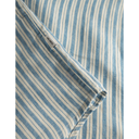 Les Deux M LS Button Down Shirt Kristian Linen B.D. Shirt, Washed Denim Blue/Ivory