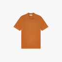 Les Deux M Polo Pumpkin Spice Orange / XS Emmanuel Knit Polo