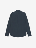 Les Deux M Shirts Garment Dyed Shirt - India Ink Blue