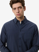 Les Deux M Shirts Garment Dyed Shirt - India Ink Blue